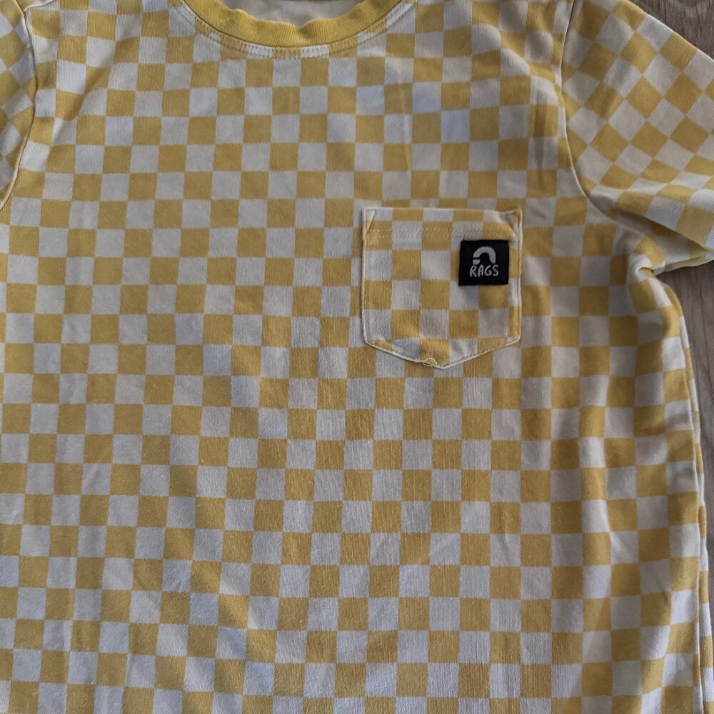 Checkered Rags tee - Picture 2 of 5